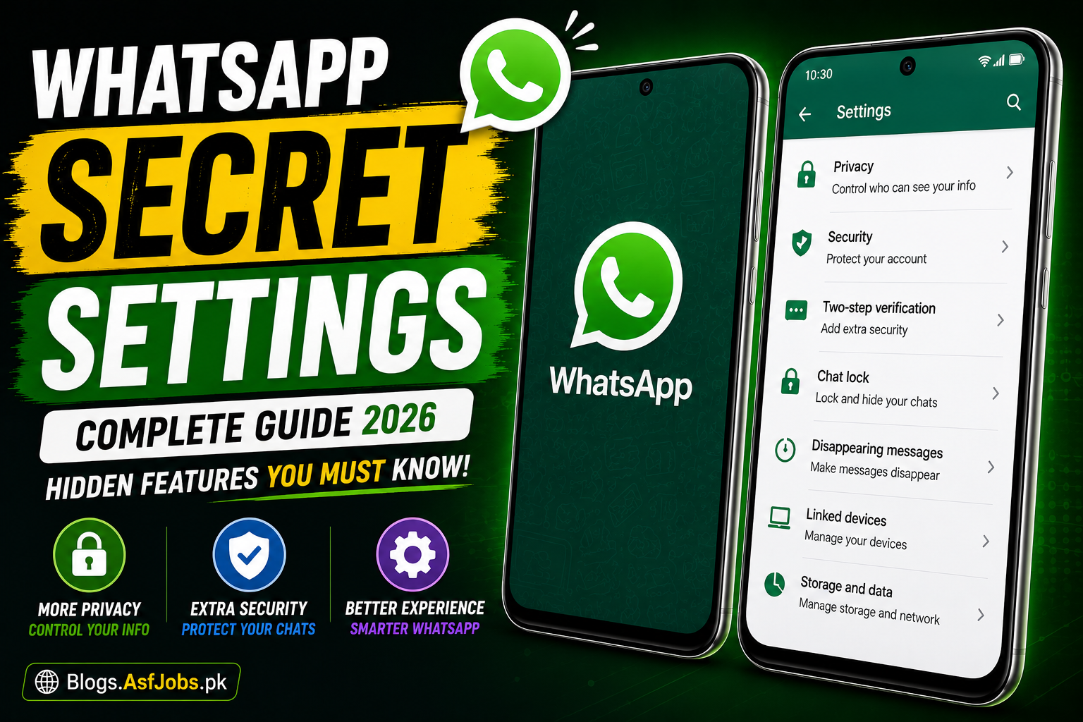 WhatsApp Secret Settings